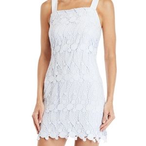 NWT Club Monaco Sesnee Dress in Blue, Size 2